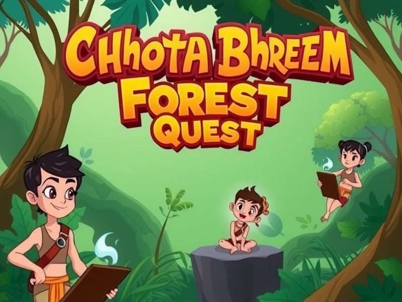 Chhota Bheem Forest Quest Game Cover